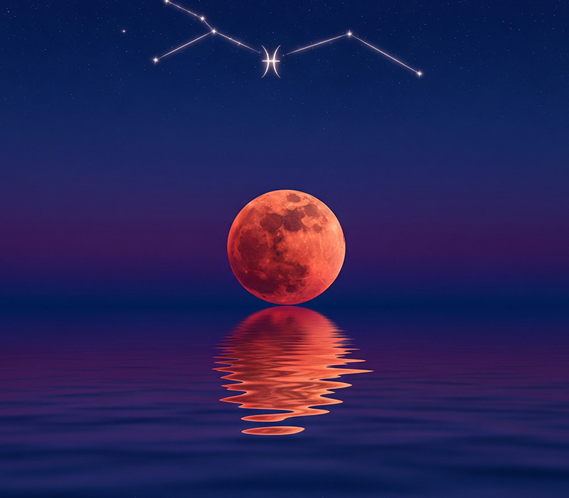 Eclipse Lunar en Piscis 2025