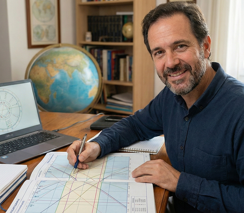 Astrocartografía - Calcular dónde vivir