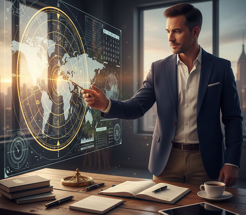 Planifica un Año Intencional con Astrología Estratégica