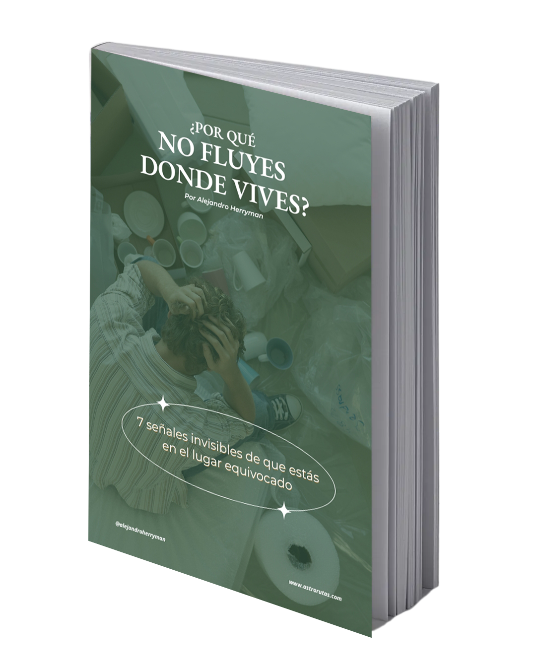 por que no fluyes donde vives - Ebook mockup